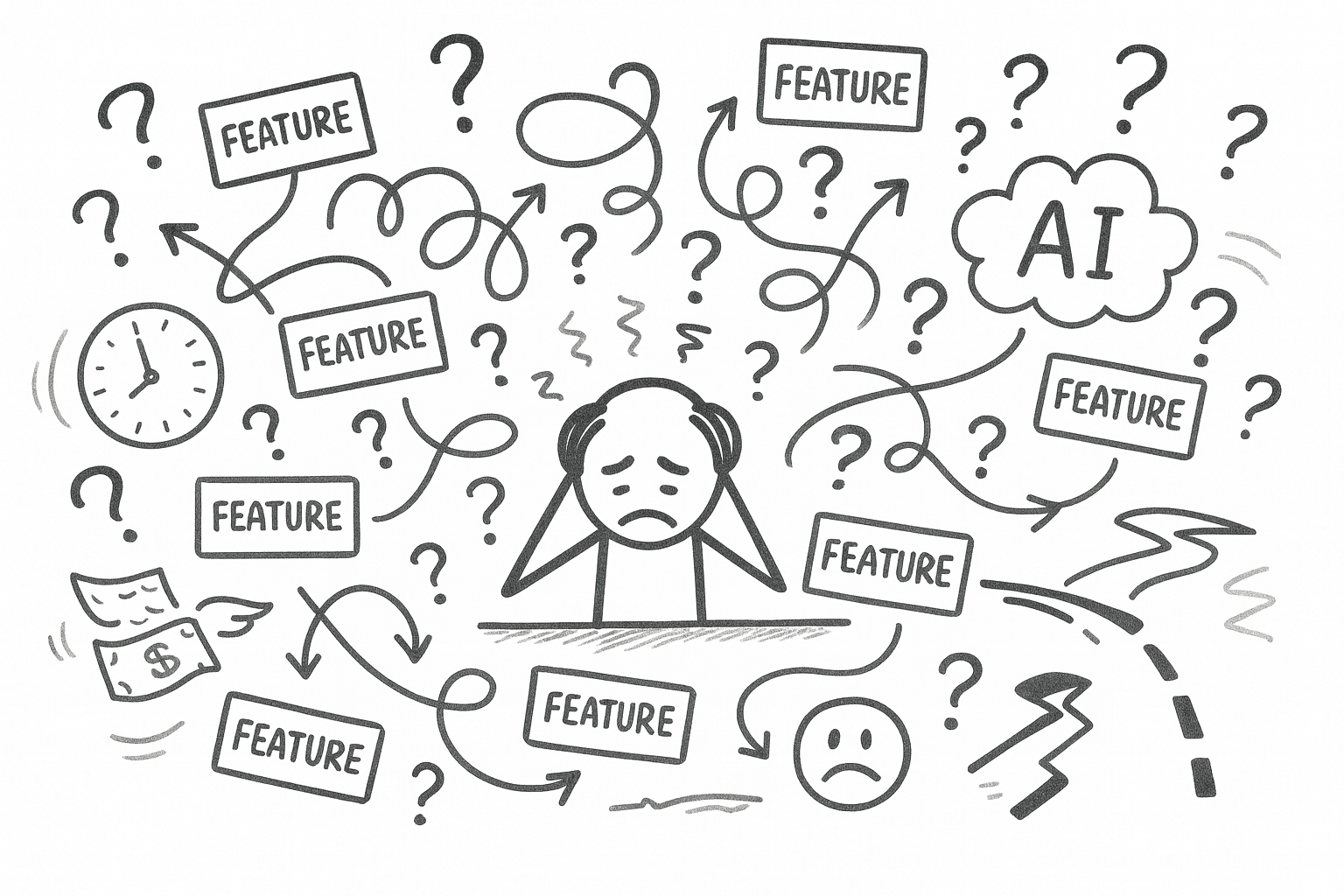 The Problem - Lost in the noise, building without direction